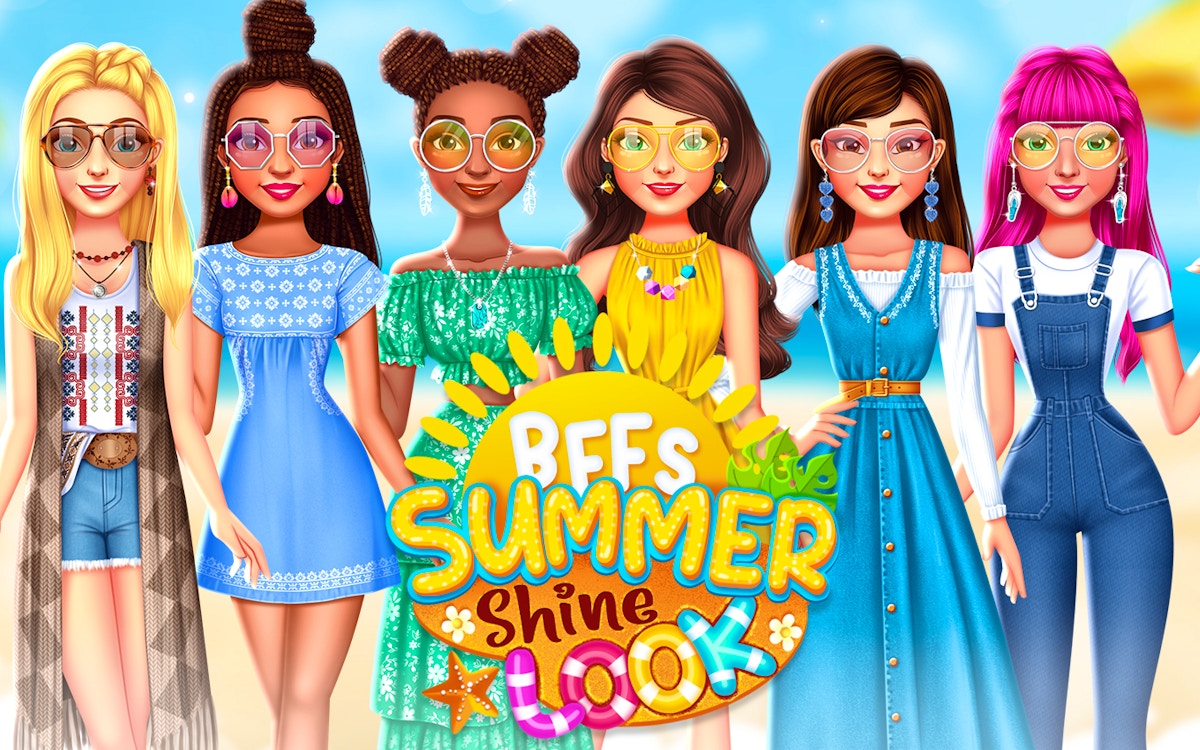 BFF Summer Shine Look game cover