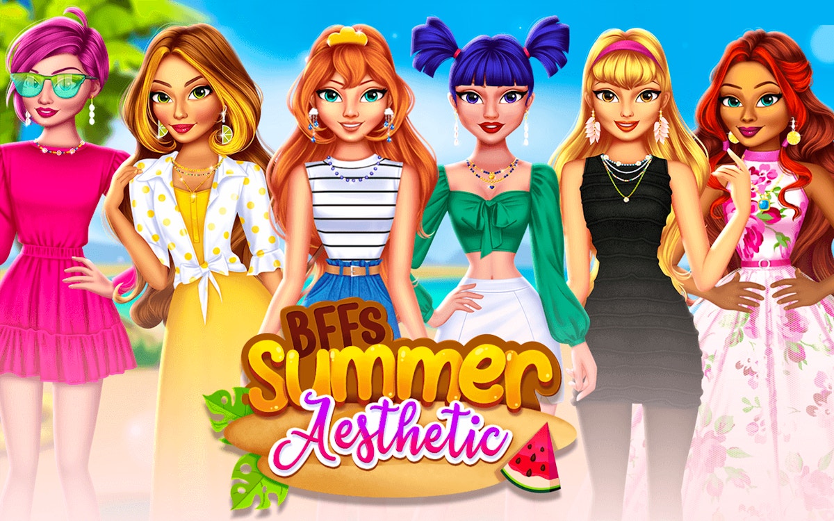 BFFs Summer Aesthetic game cover