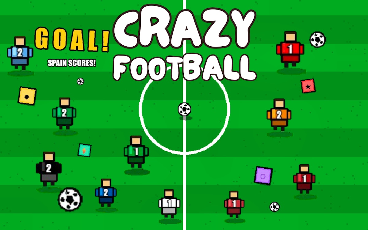 Crazy Football game cover