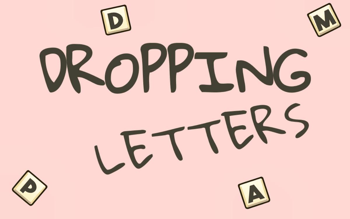 Play Dropping Letters online free