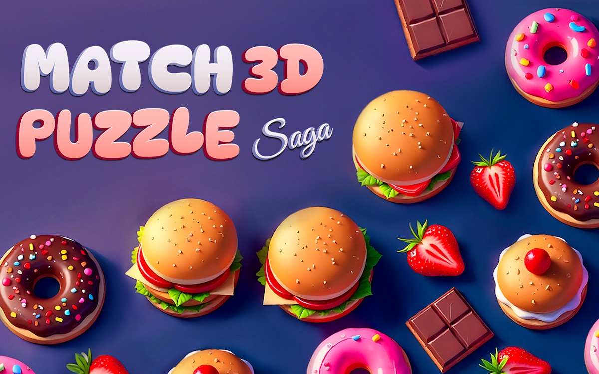 Match 3D Puzzle Saga game cover